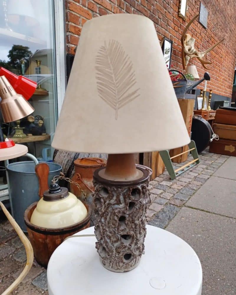 Fantastisk keramik lampe
