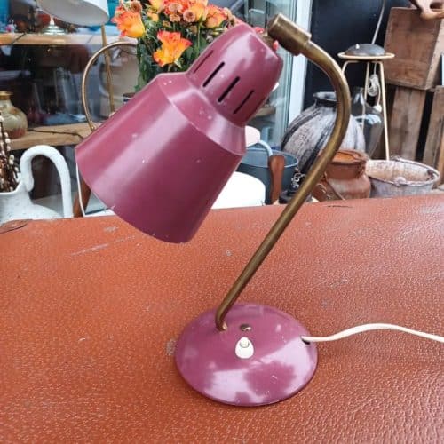 Fantastisk gammel svensk bordlampe