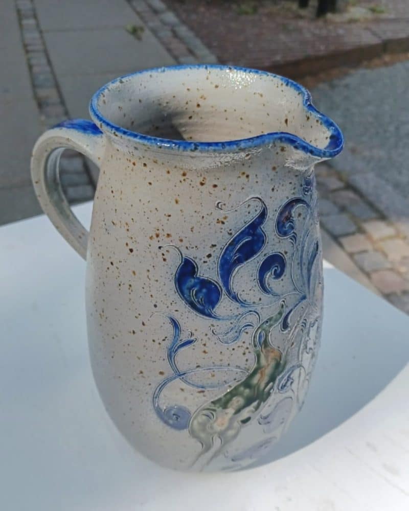 Fantastisk flot keramik kande eller vase. 