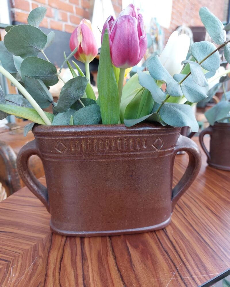 Fantastisk Wallåkra keramik vase