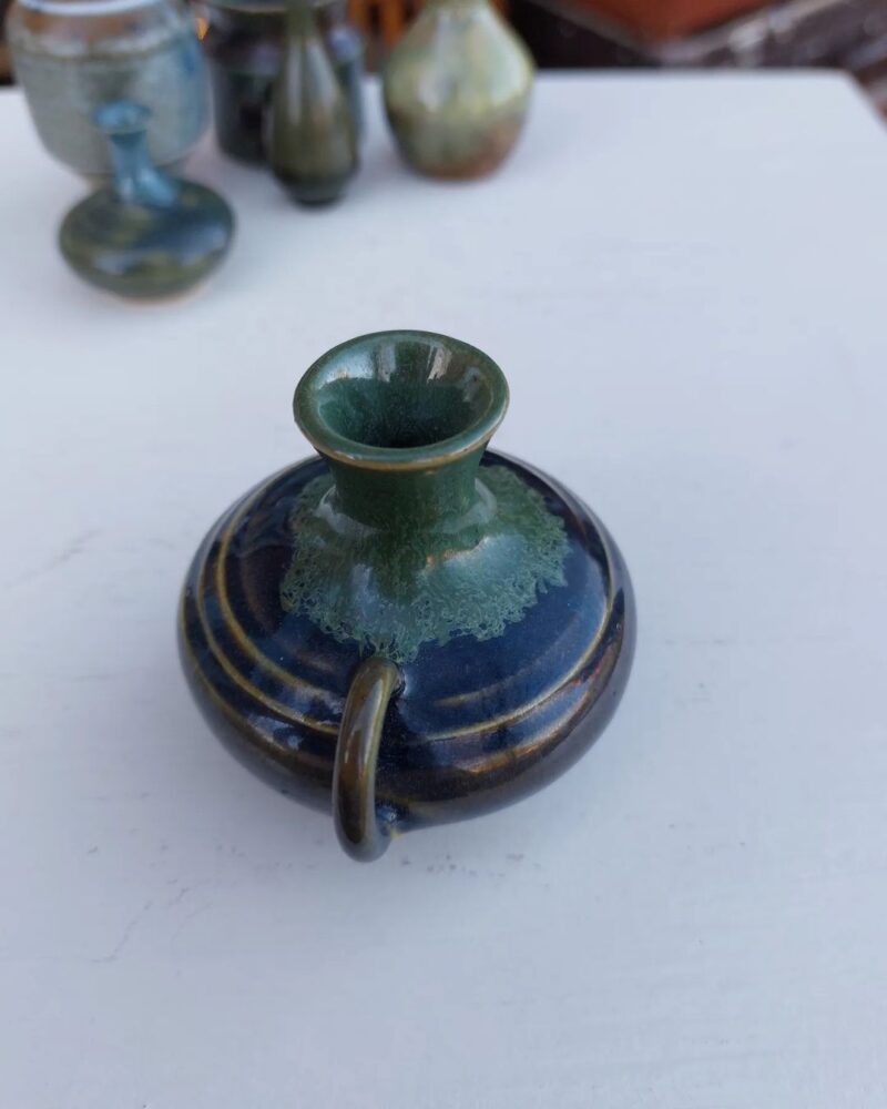 Fantastisk flot keramik miniature kande i super smuk glasur.