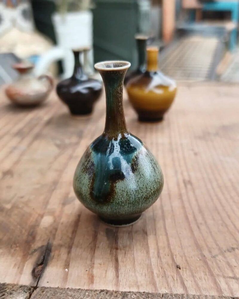 Fantastisk flot miniature vase fra Höganäs