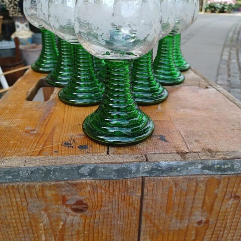 Super flotte Römer Hvidvinsglas fra Römer Tyskland.