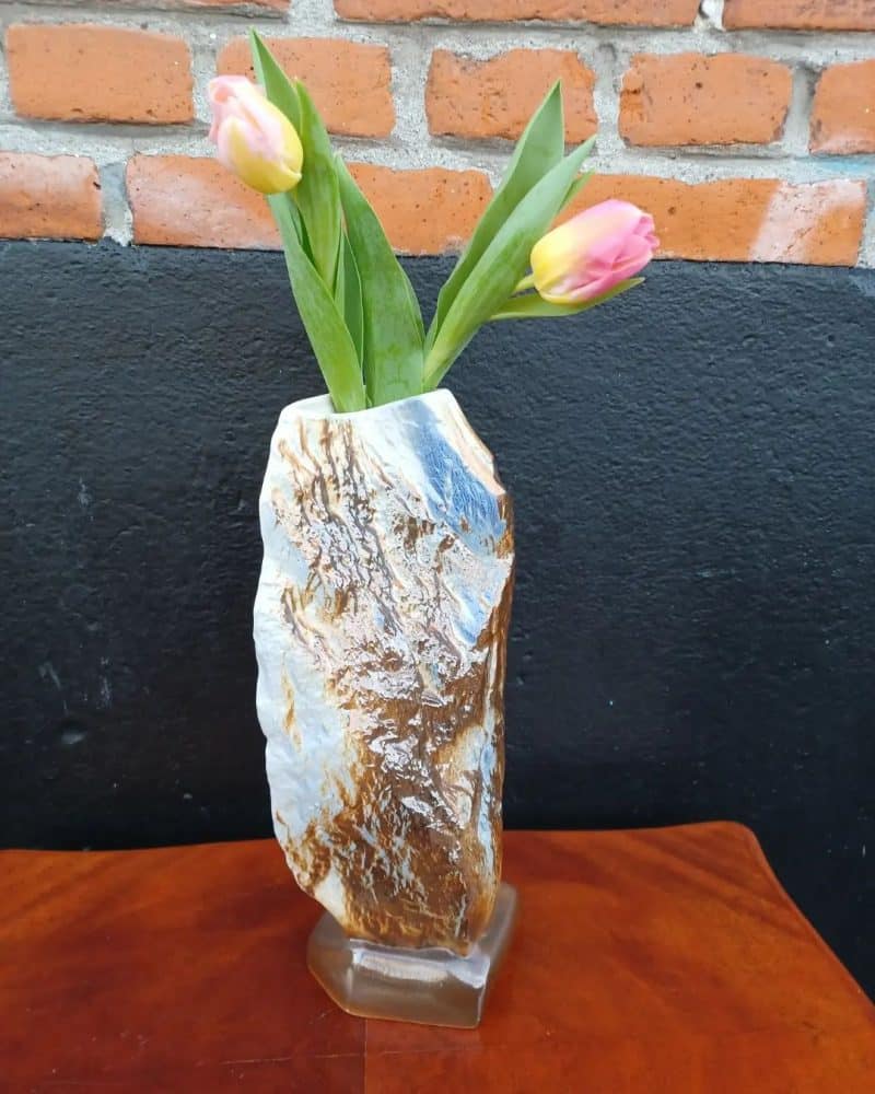 Særlig lapin savi vase fra Finland.