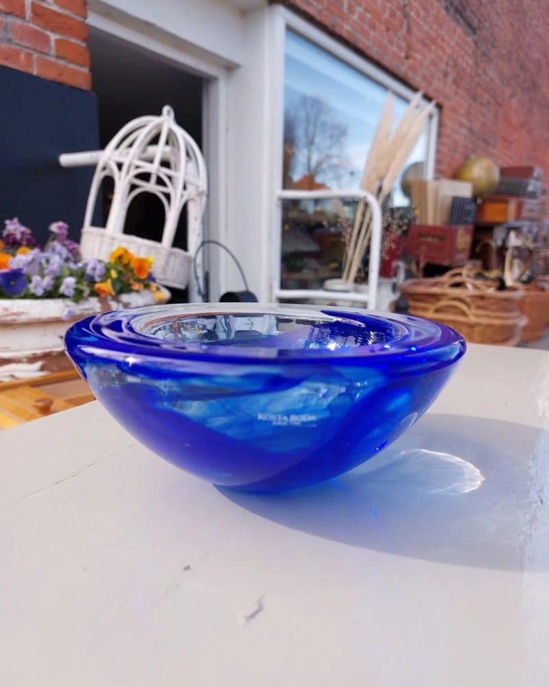 Fantastisk Anna Ehrner "atoll" glas skål fra Kosta boda.