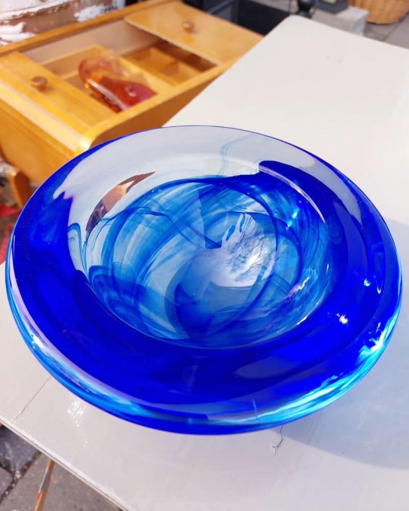 Fantastisk Anna Ehrner "atoll" glas skål fra Kosta boda.