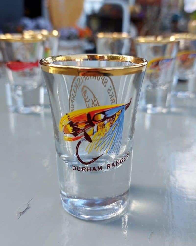 Super fede shotglas fra Danmarks sportsfiskerforbund