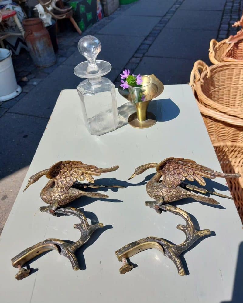 Prøv lige at se disse fantastiske bronze fugle.