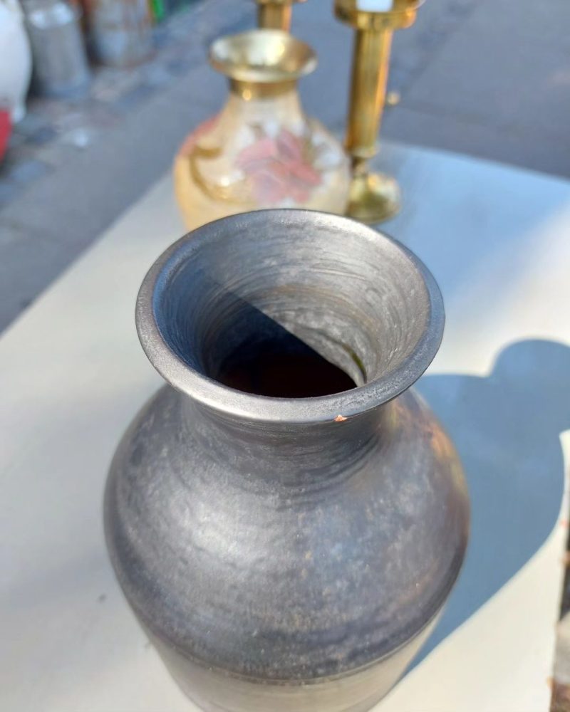 Flot svensk keramik vase fra "Fabriks Håndværksföreningen Ystad".